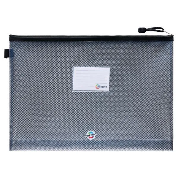 ■ Premto - B4  Ultramesh Expanding Wallet - Jet Black