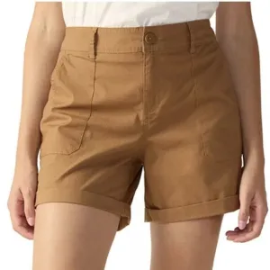 🌈 Sanctuary NWT Tan Cargo Cuffed Utility Shorts Size 16/18W