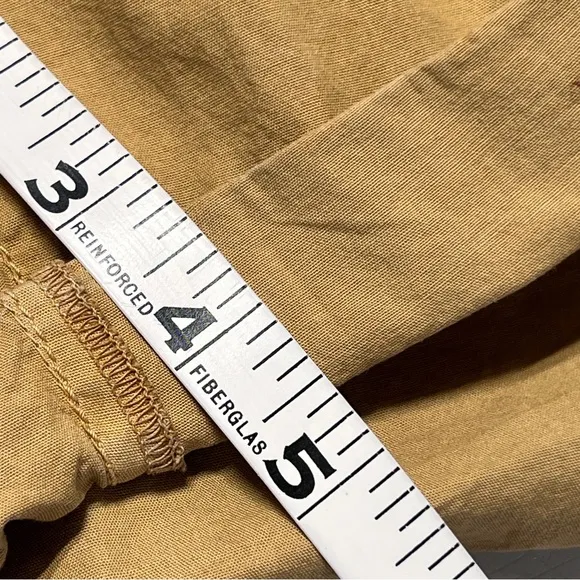 🌈 Sanctuary NWT Tan Cargo Cuffed Utility Shorts Size 16/18W