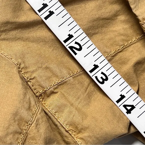 🌈 Sanctuary NWT Tan Cargo Cuffed Utility Shorts Size 16/18W