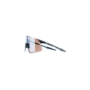 100% Hypercraft Sunglasses - Gloss Black (HiPER Silver Mirror)