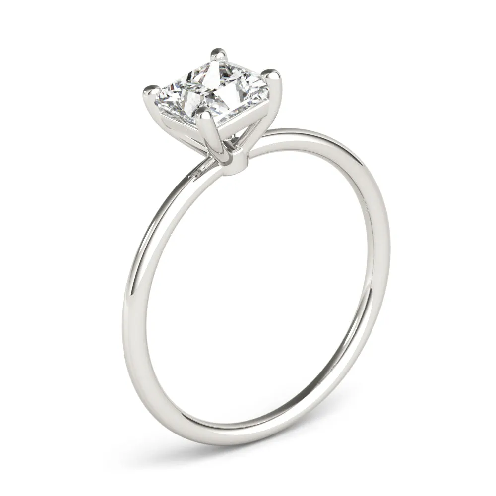 2 ctw Princess Lab Grown Certified Diamond Solitaire Engagement Ring