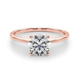 2 ctw Round Lab Grown Certified Diamond Solitaire Engagement Ring