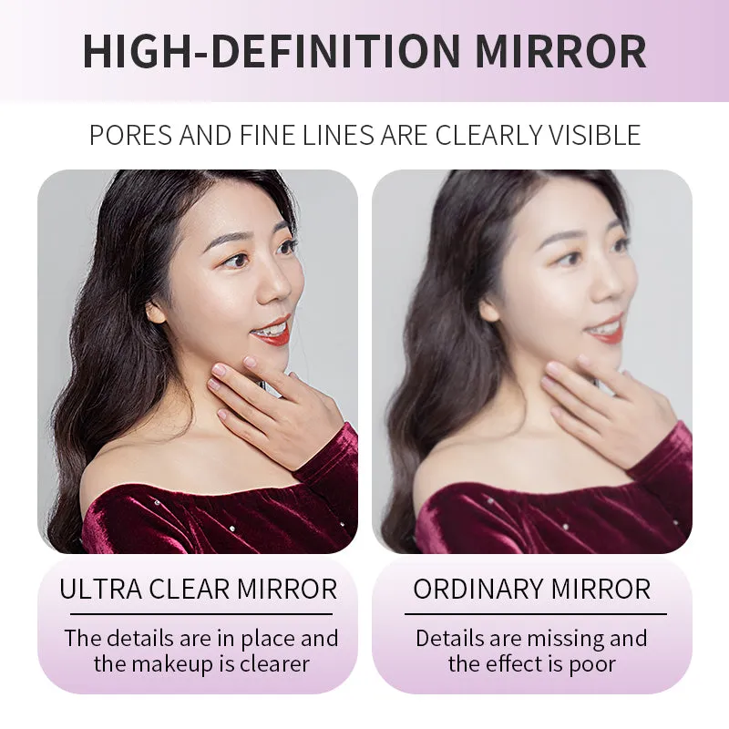 2024 Hot New Minimalist Portable Rectangular Bag Case Mirror