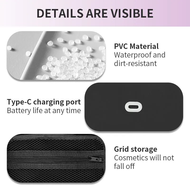 2024 Hot New Minimalist Portable Rectangular Bag Case Mirror