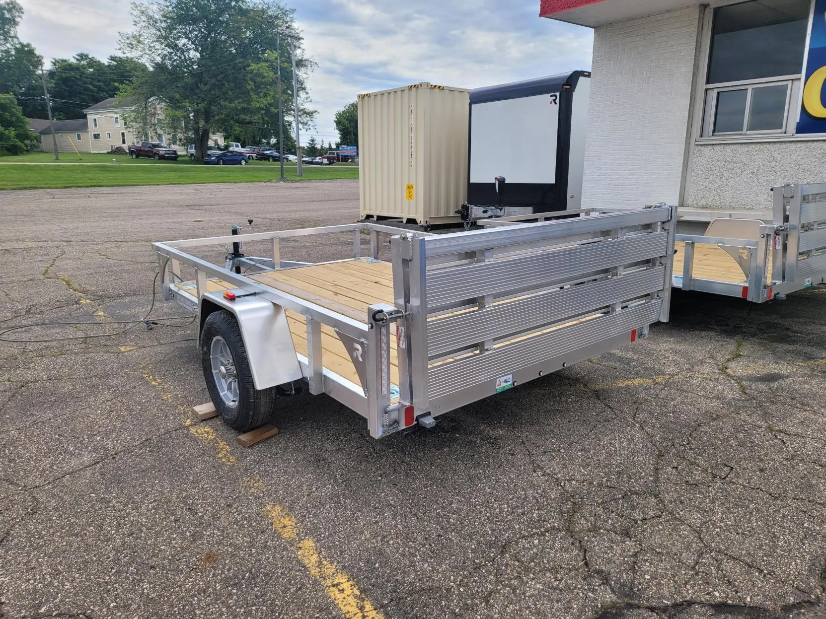 2025 Rough Rider 6.5' x 10' Aluminum Utility Trailer