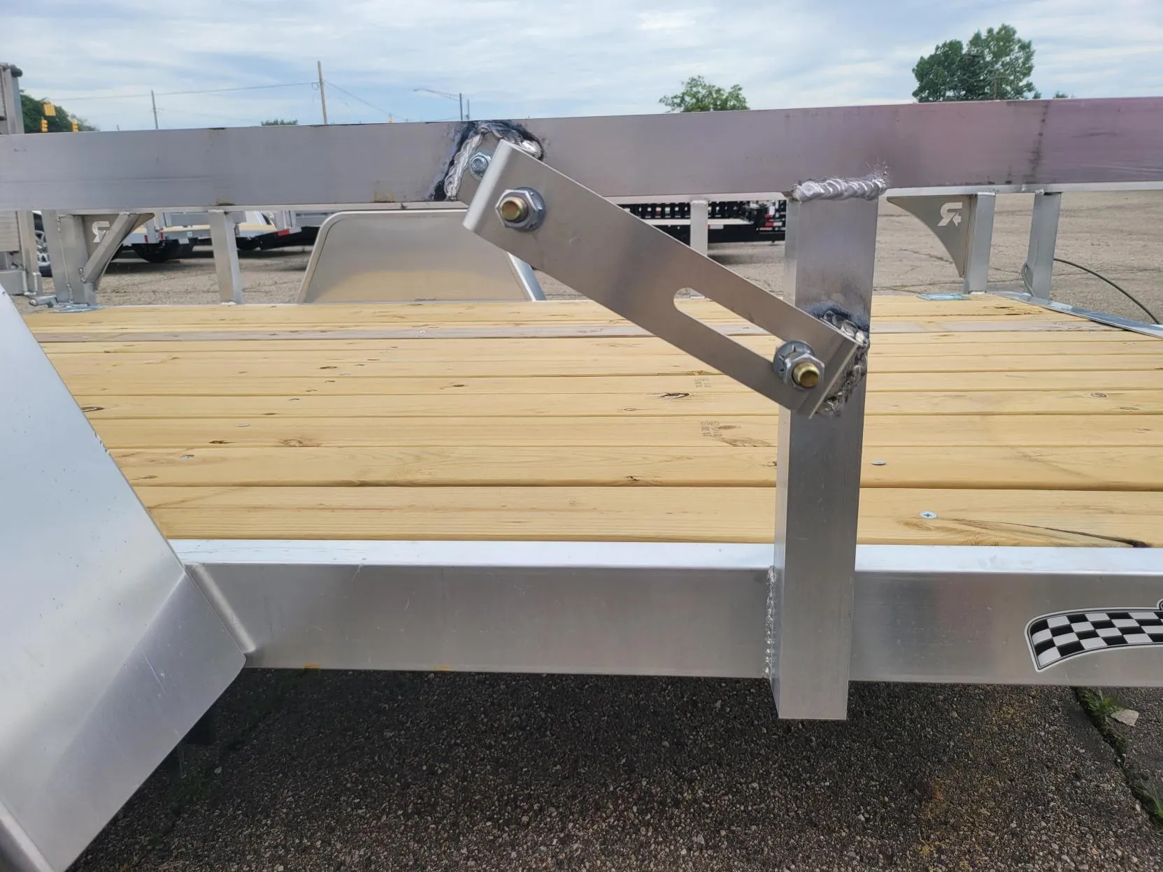 2025 Rough Rider 6.5' x 10' Aluminum Utility Trailer