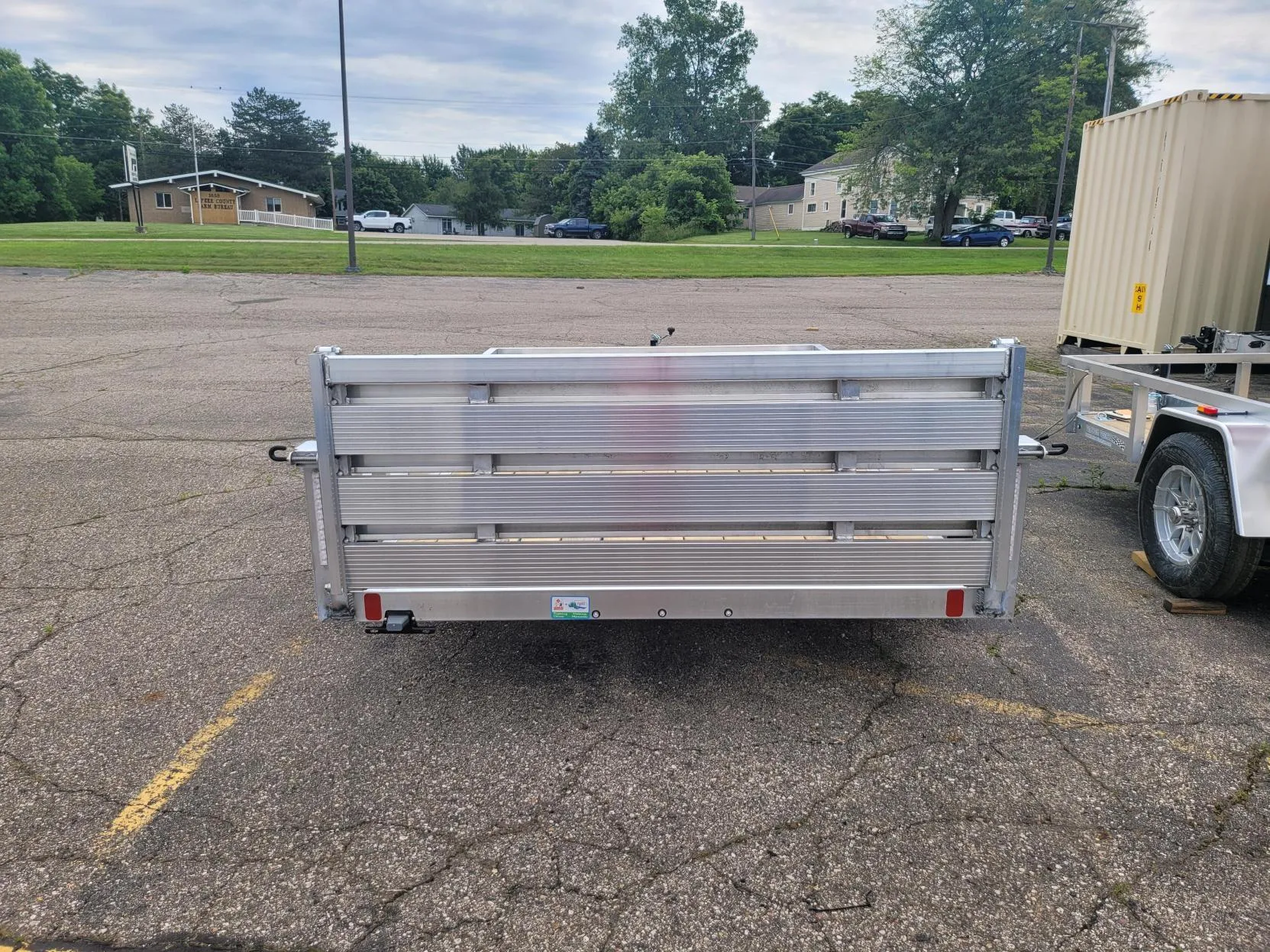 2025 Rough Rider 6.5' x 10' Aluminum Utility Trailer