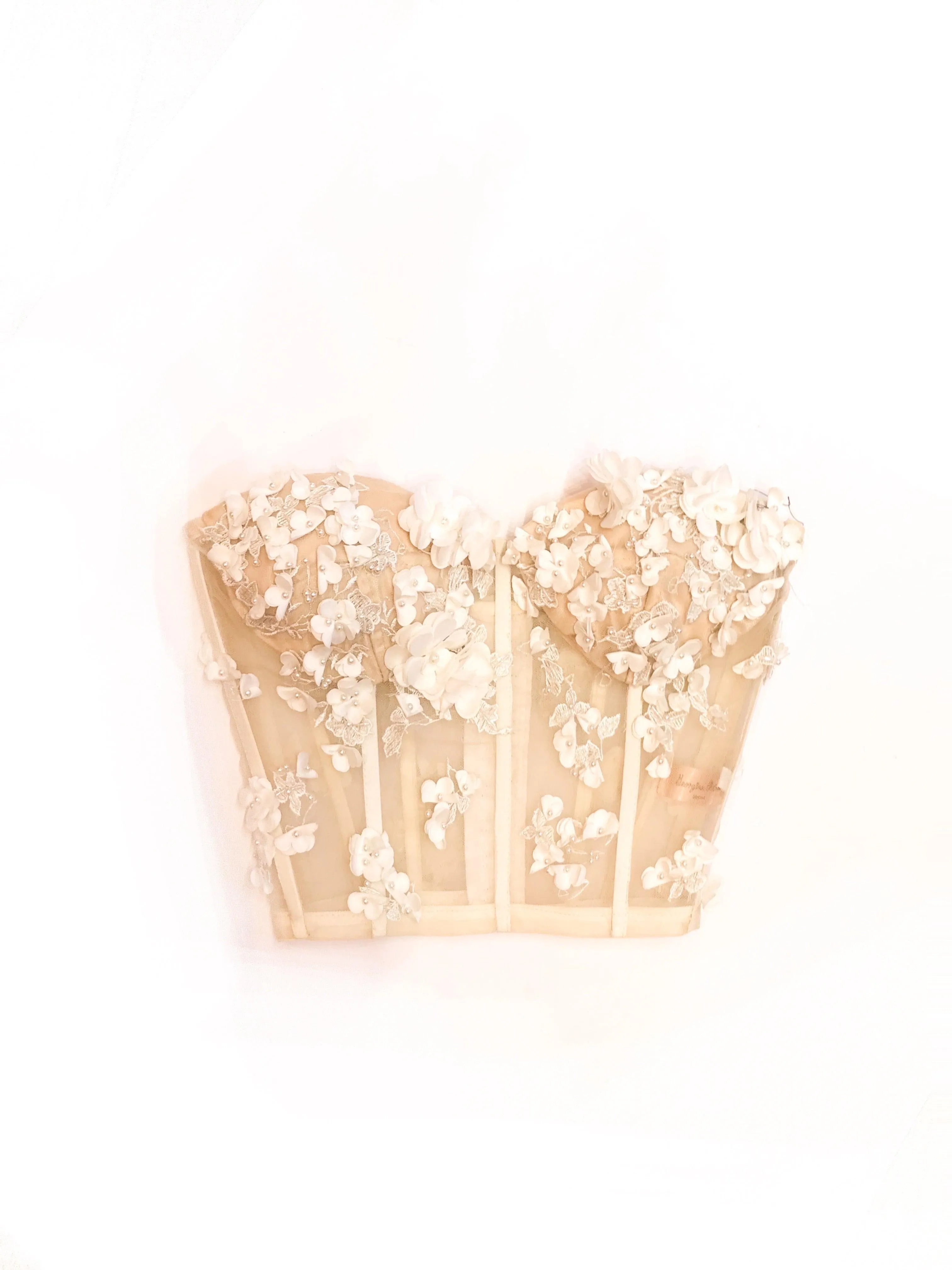 3D Flower Bustier