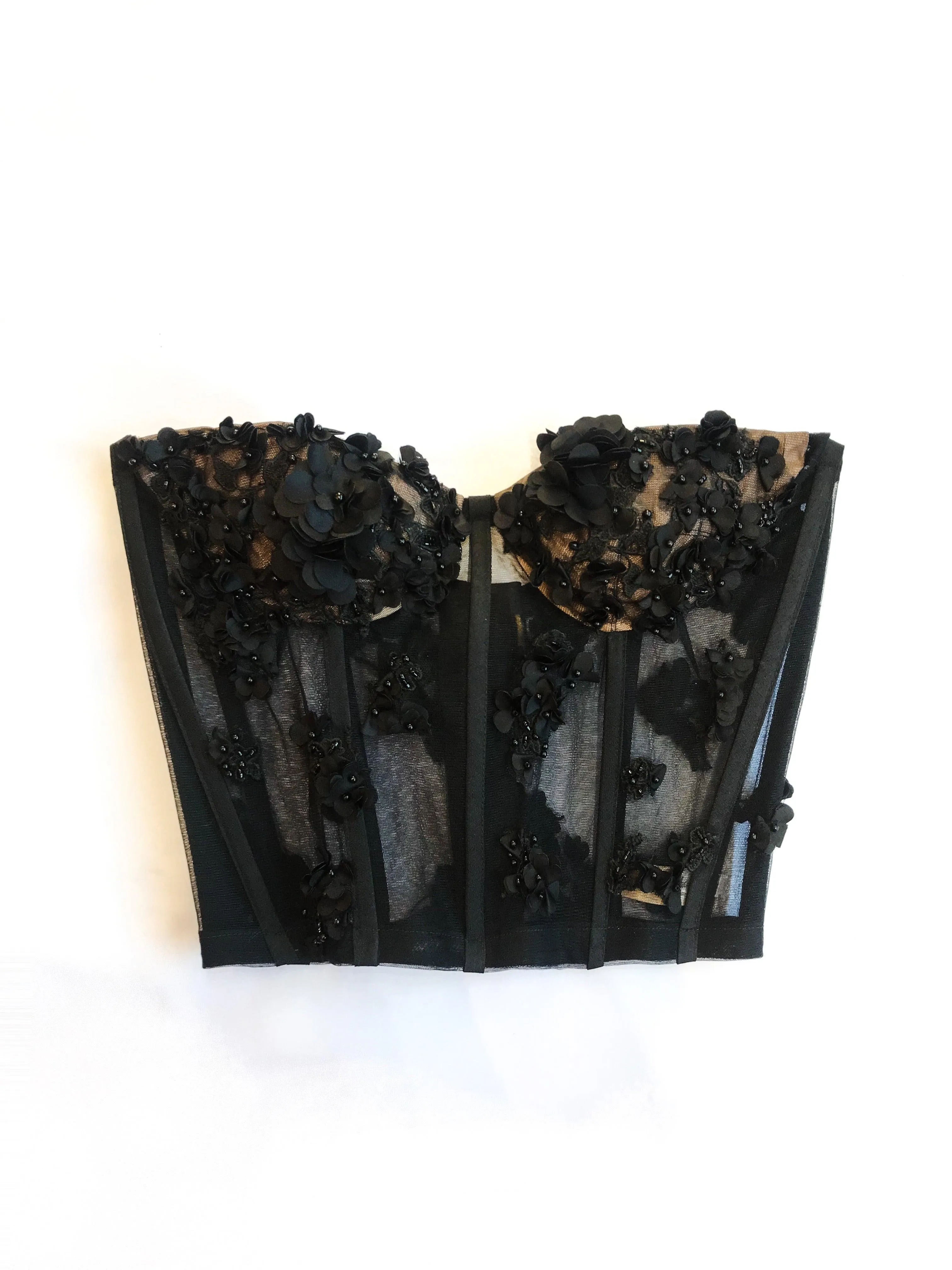 3D Flower Bustier