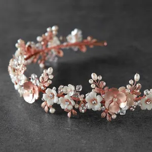 4633T-I-LRG Flowers and Freshwater Pearls