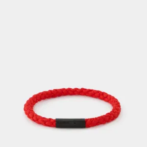5G Cable Orlebar Brown Bracelet - Le Gramme - Red - Titanium