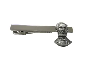 Abraham Lincoln Square Tie Clip