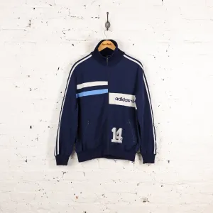 Adidas 80s Tracksuit Top Jacket - Blue - L