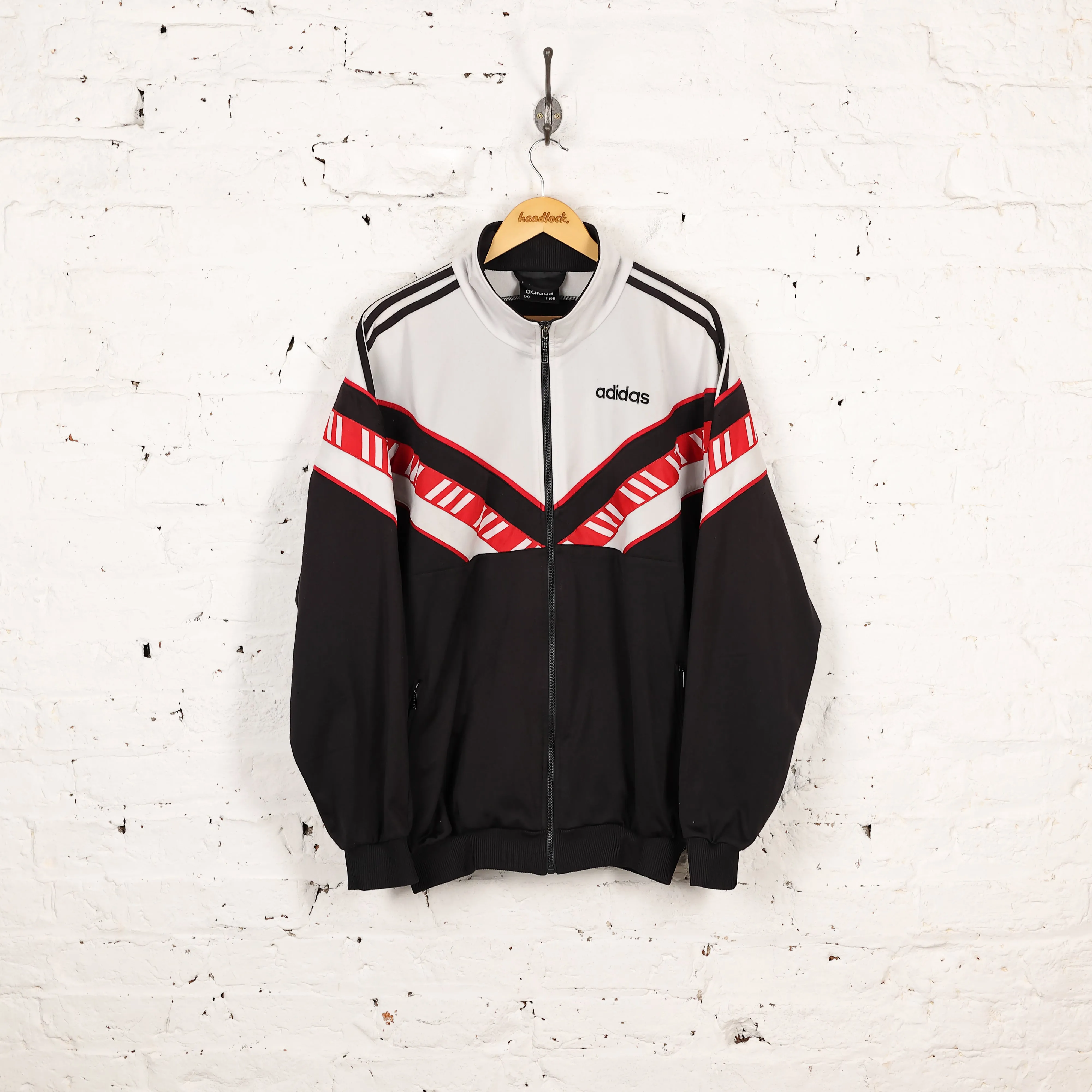 Adidas 90s Tracksuit Top Jacket - Black - XL