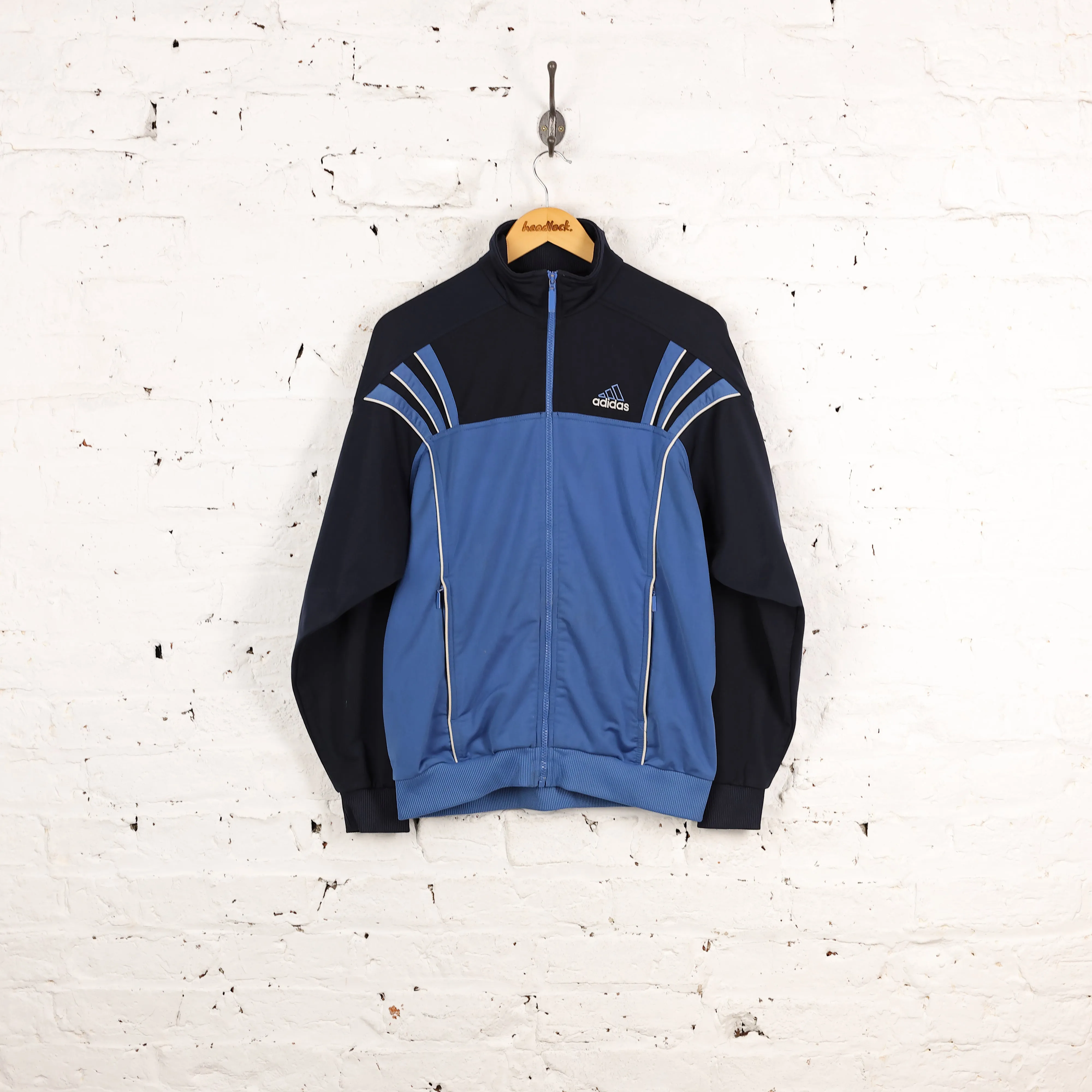 Adidas 90s Tracksuit Top Jacket - Blue - S