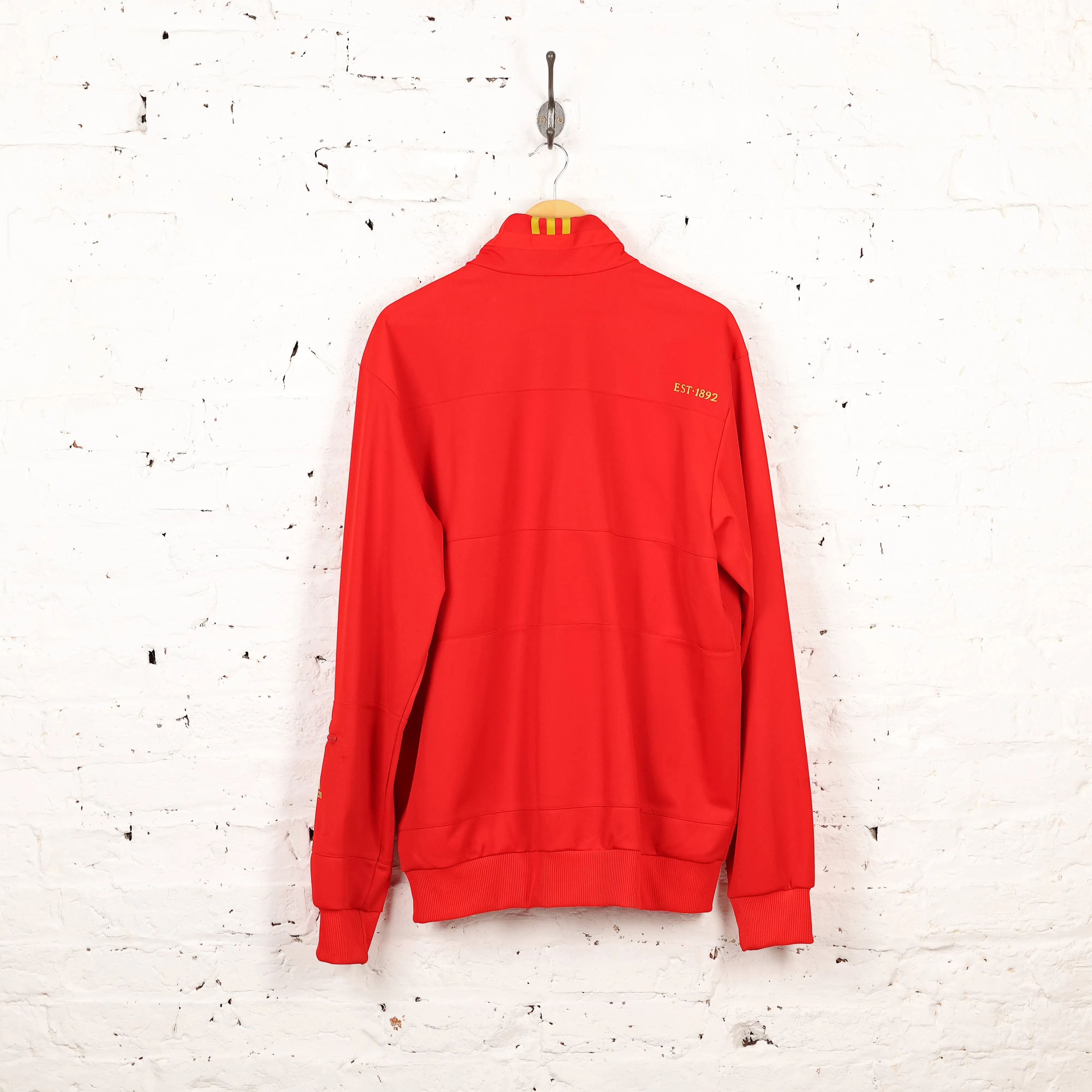 Adidas Liverpool Tracksuit Top Jacket - Red - XL