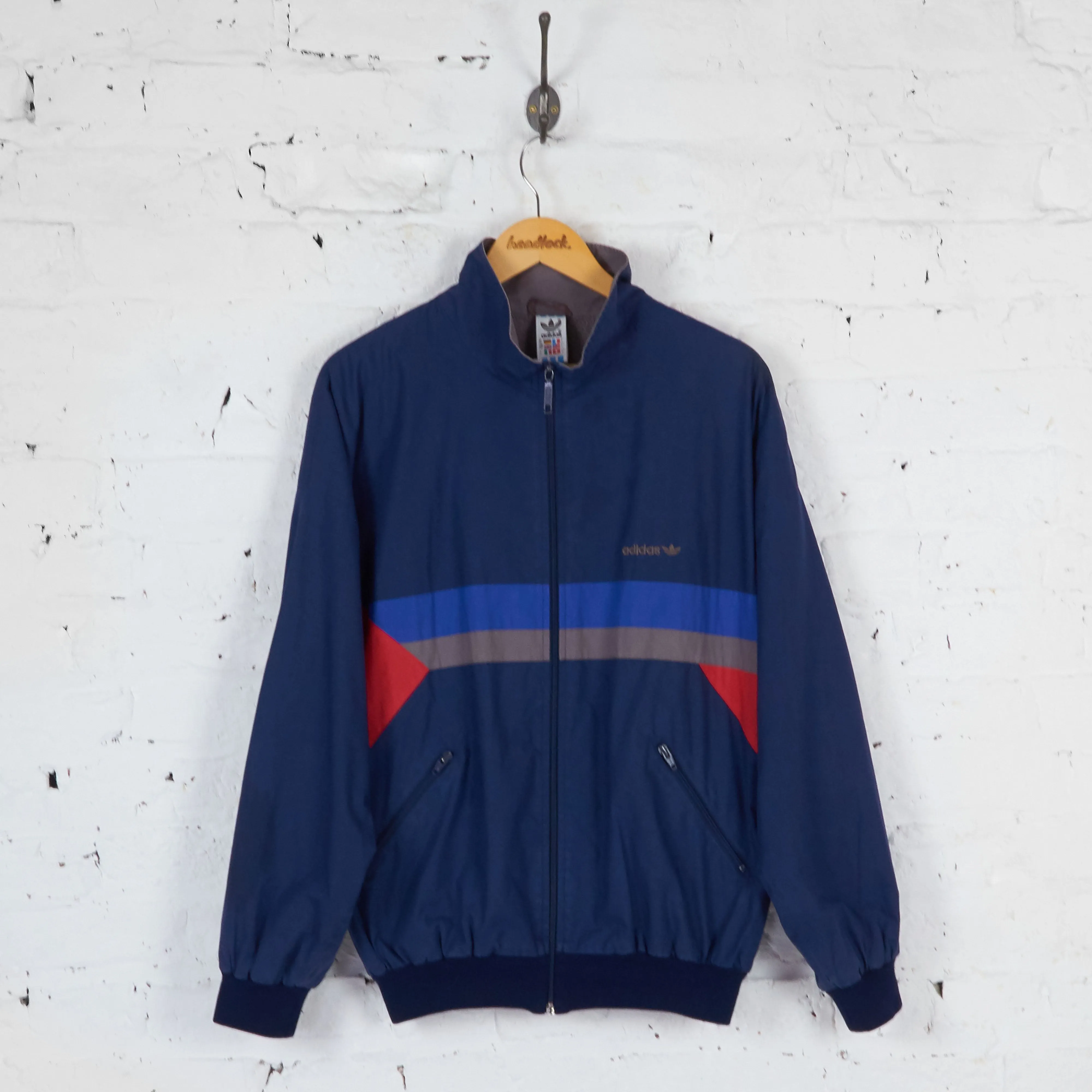 Adidas Shell Tracksuit Top Jacket - Blue - L