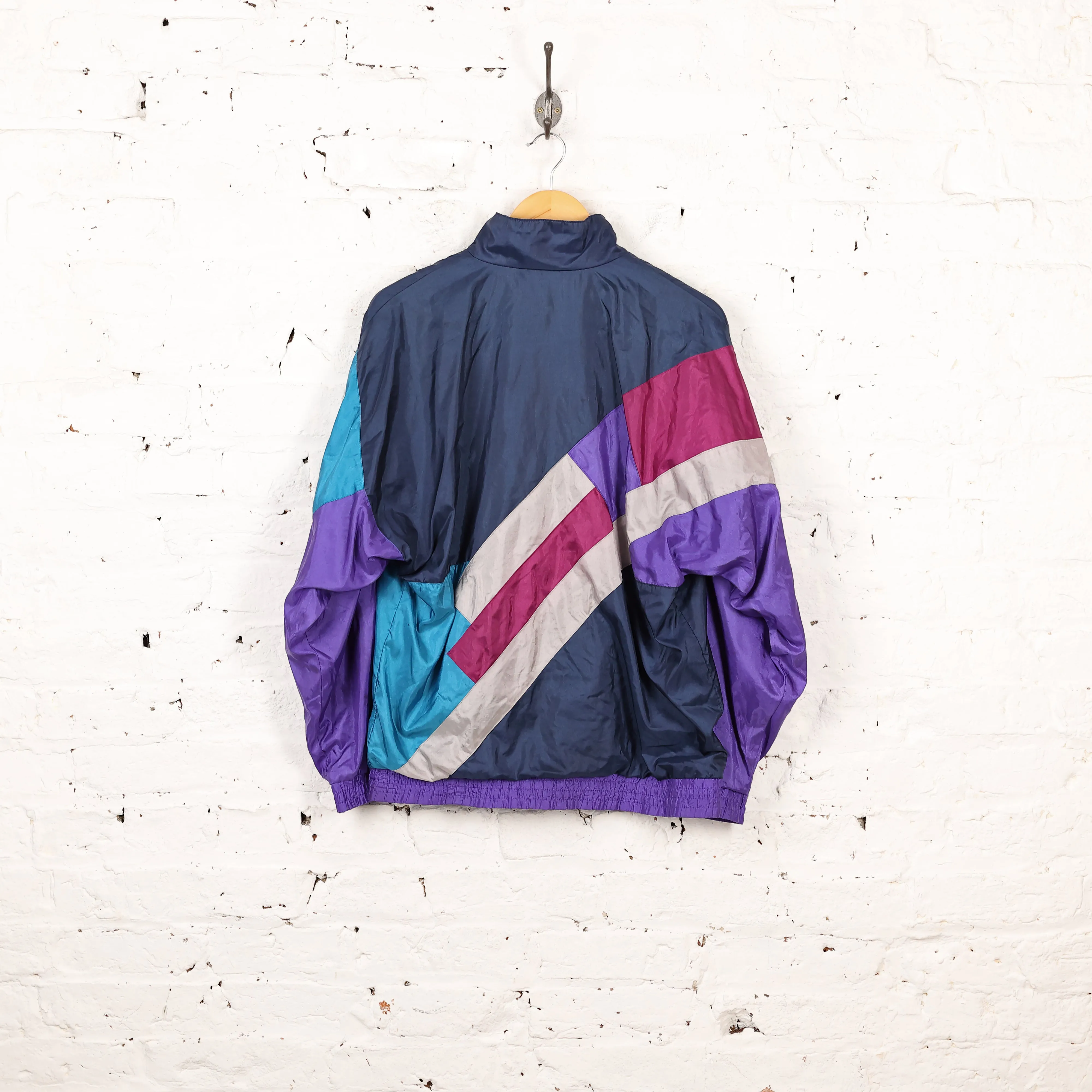 Adidas Shell Tracksuit Top Jacket - Purple - L