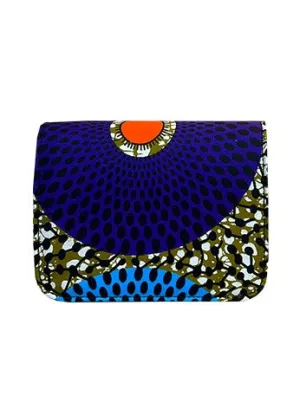 AFRICAN PRINT SHOULDER BAG 7.15*5.5*2.15(MMA1005) <Bundle>