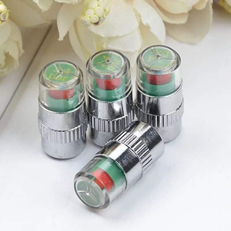 Alert Monitor Tire Pressure Gauge Cap