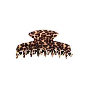 Alex Medium Leopard Claw Clip