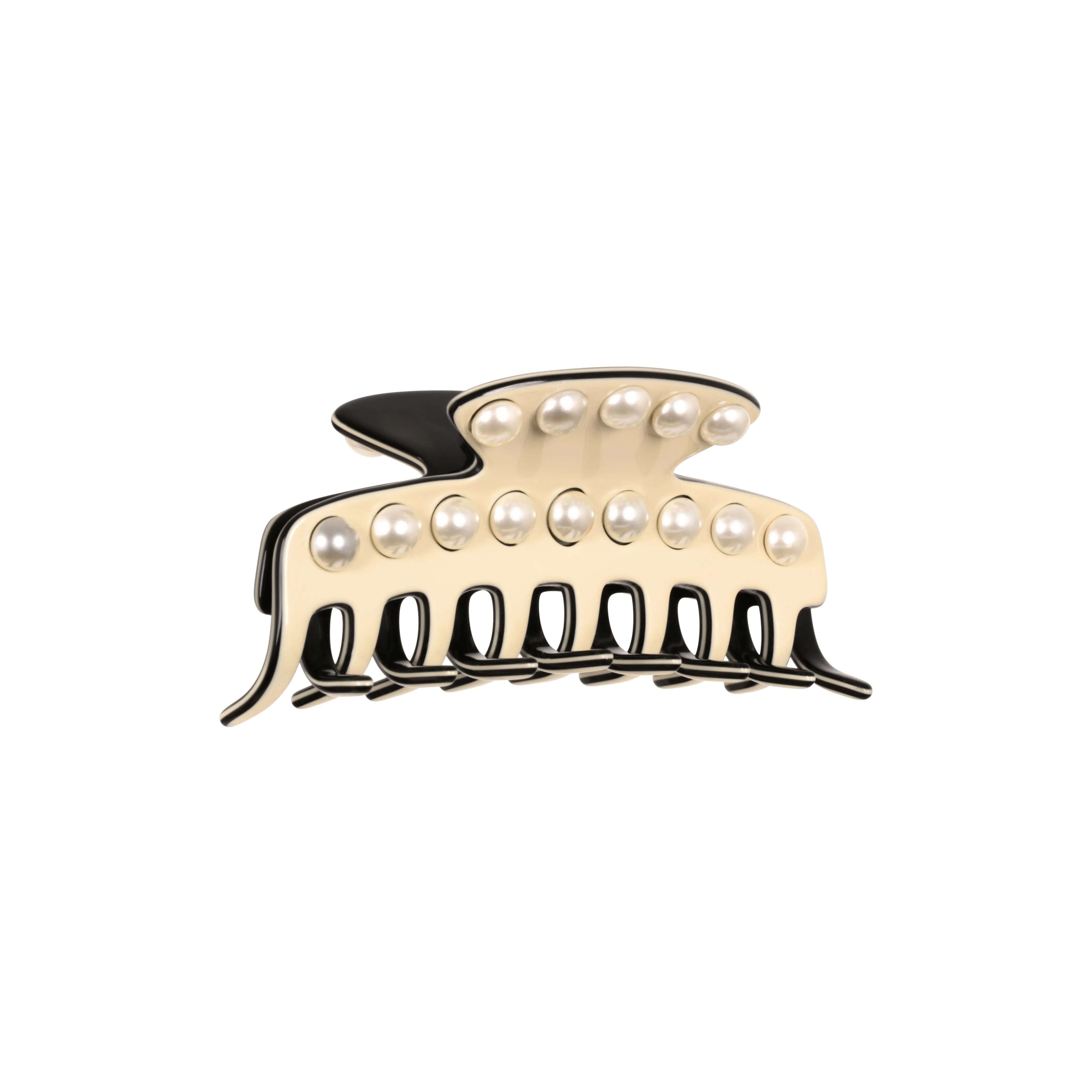 Alex Pearl Medium Ivory Claw Clip