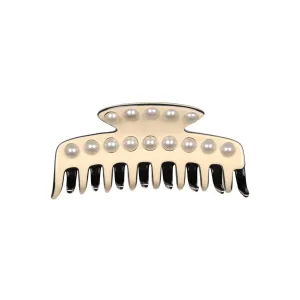 Alex Pearl Medium Ivory Claw Clip