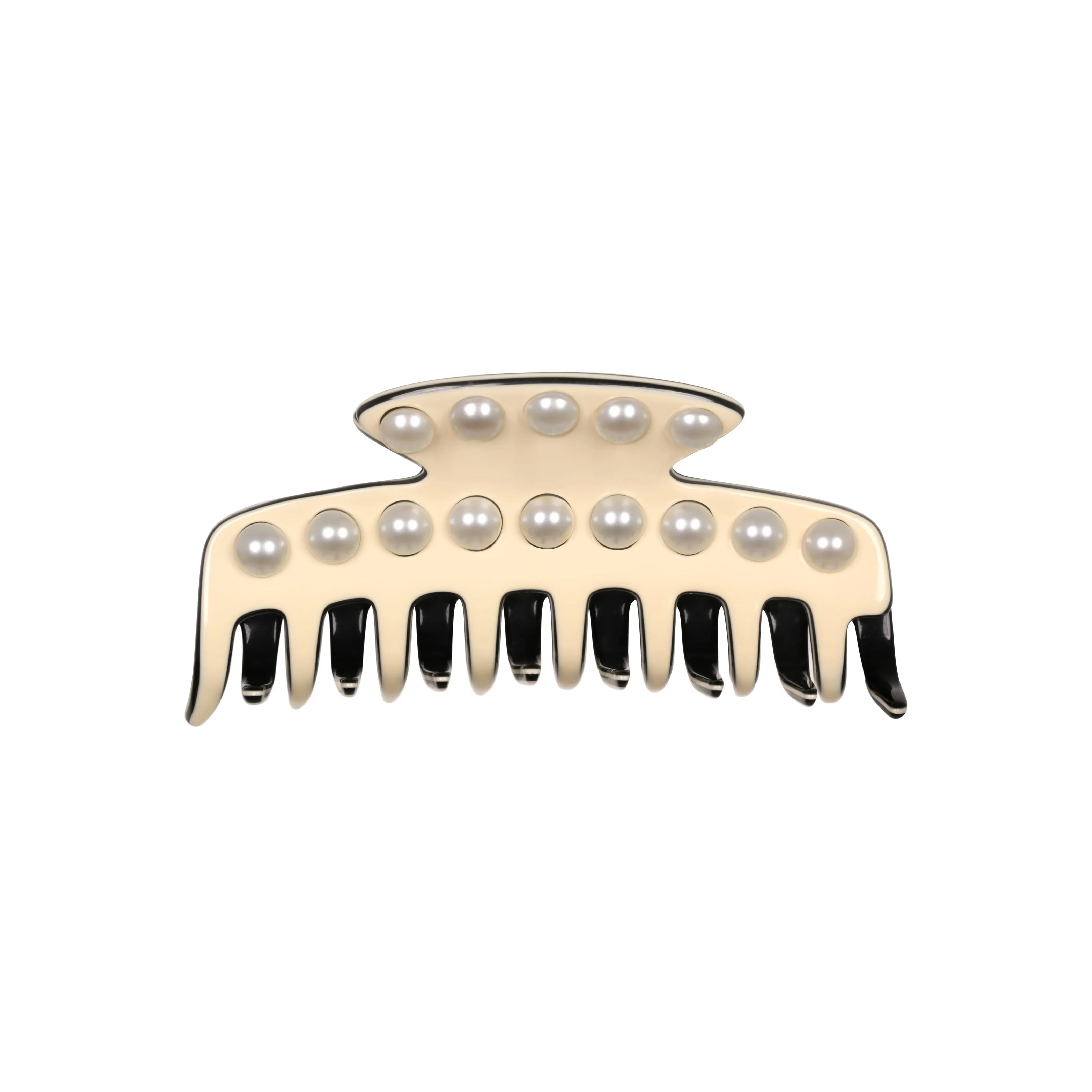 Alex Pearl Medium Ivory Claw Clip