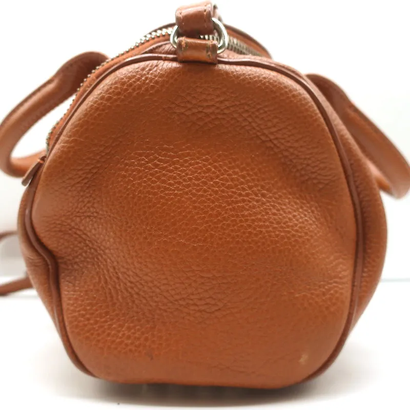 Alexander Wang Rockie Crossbody Bag Brown Grained Leather