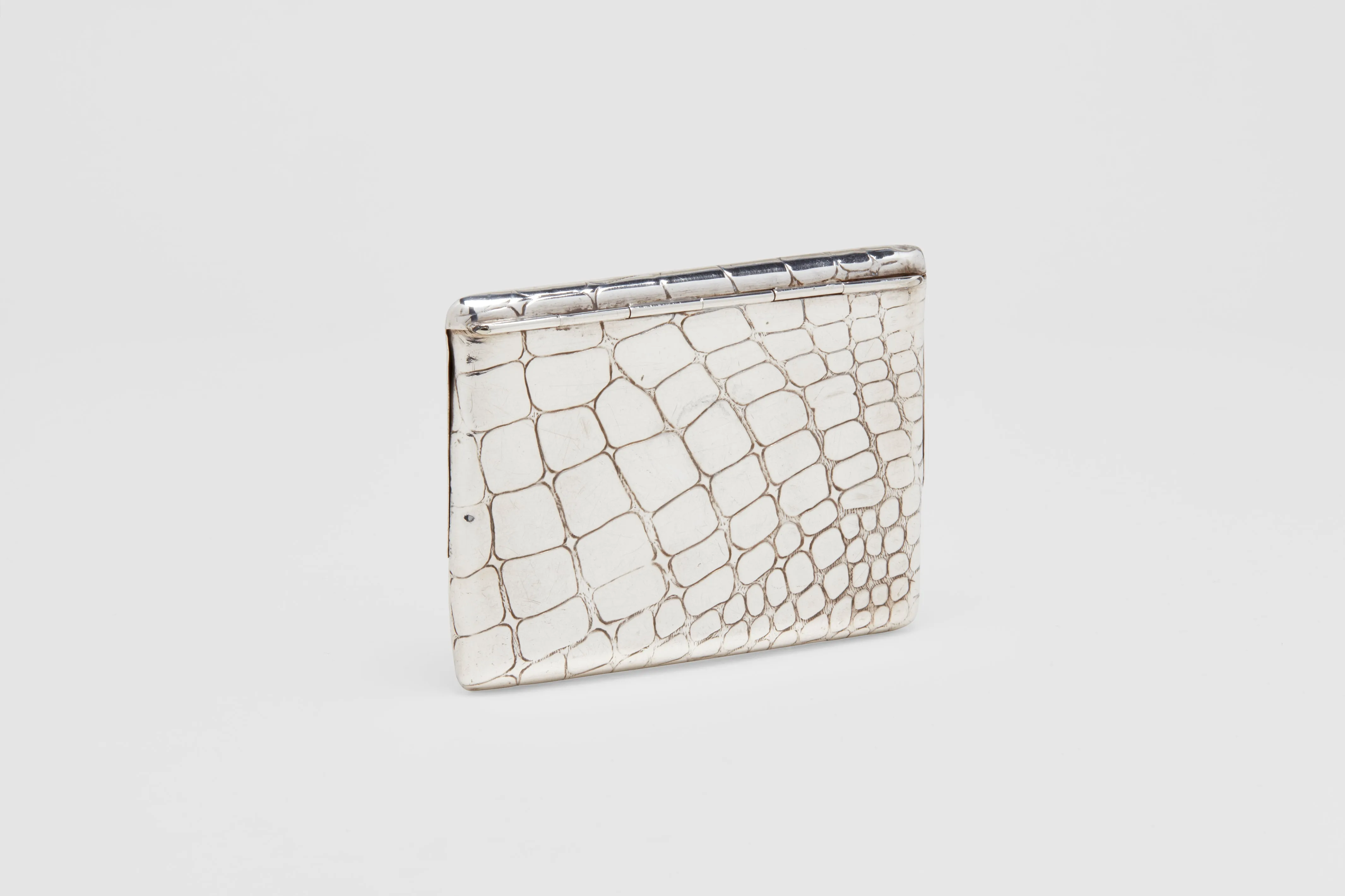 Alligator Print Card Case