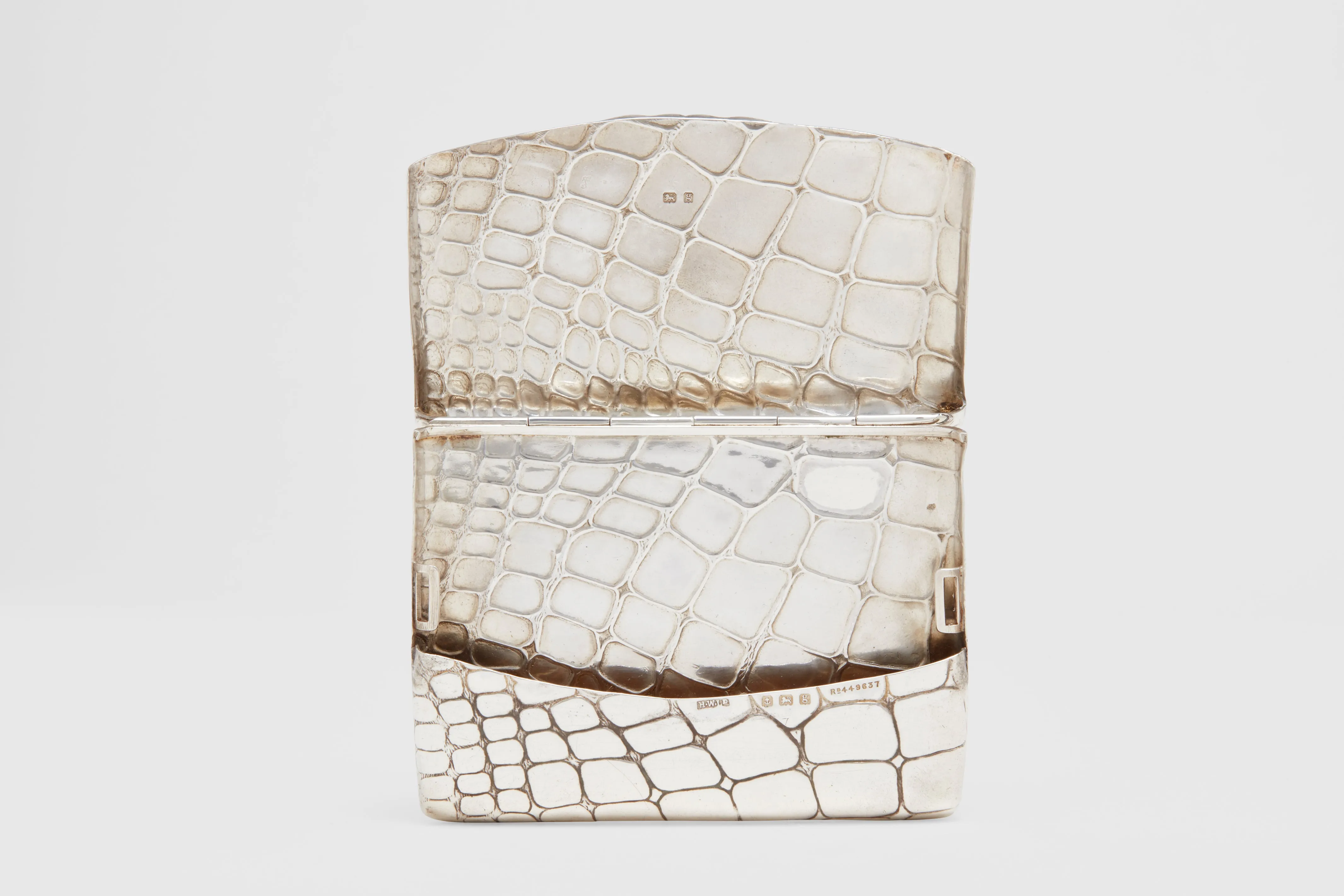 Alligator Print Card Case