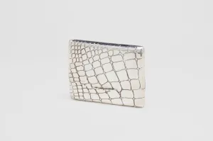 Alligator Print Card Case