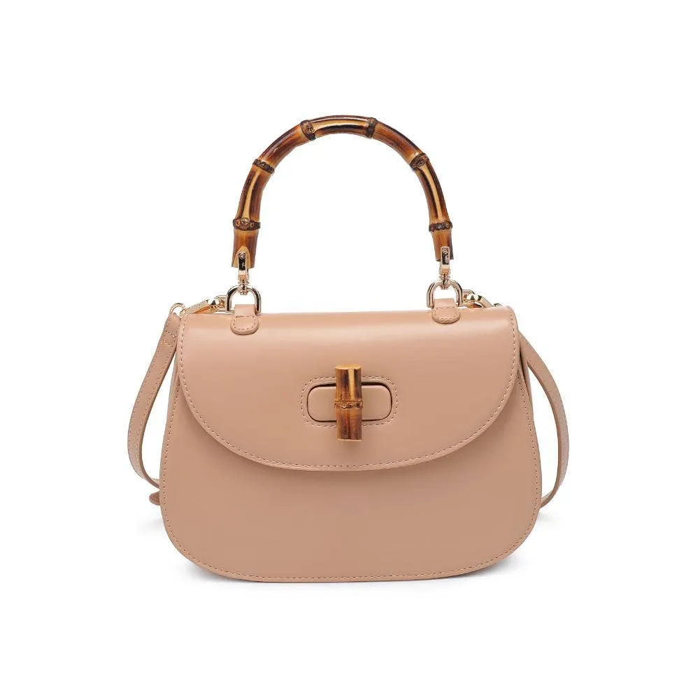 Allison Bamboo Blossom Top Handle Crossbody