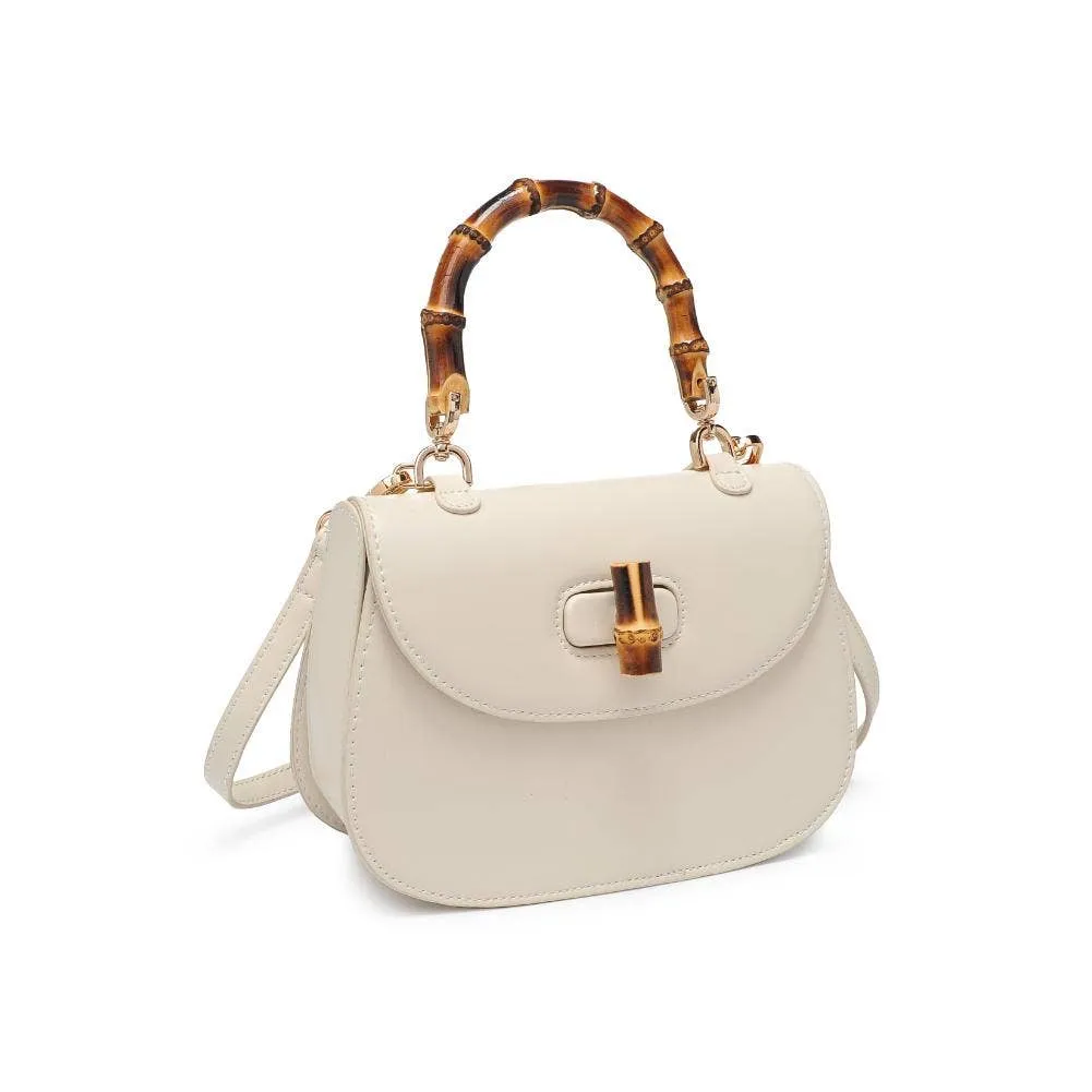 Allison Bamboo Blossom Top Handle Crossbody