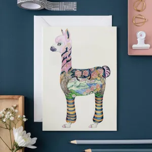 Alpaca Note Card