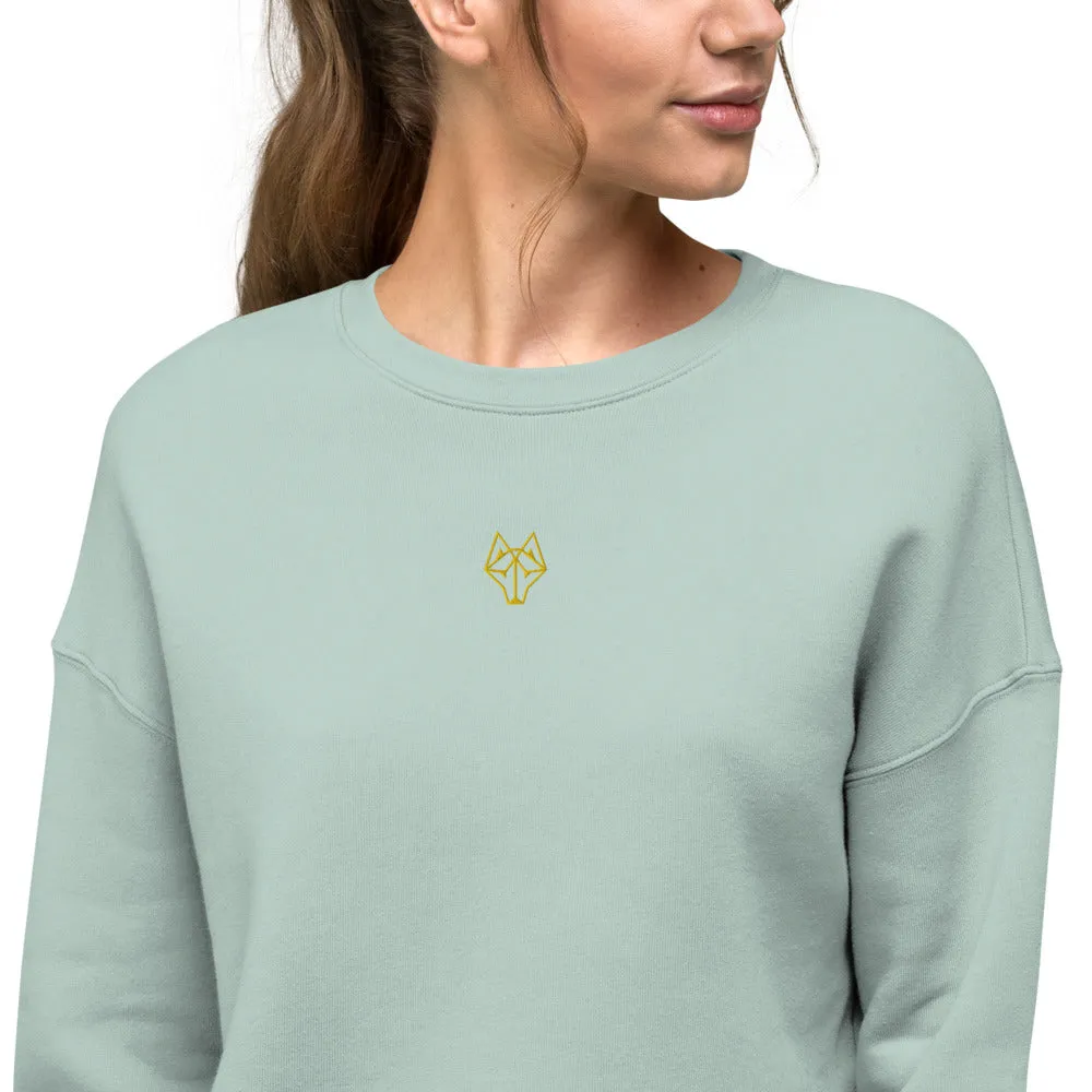 Alpha Minimalist Crop Sweatshirt