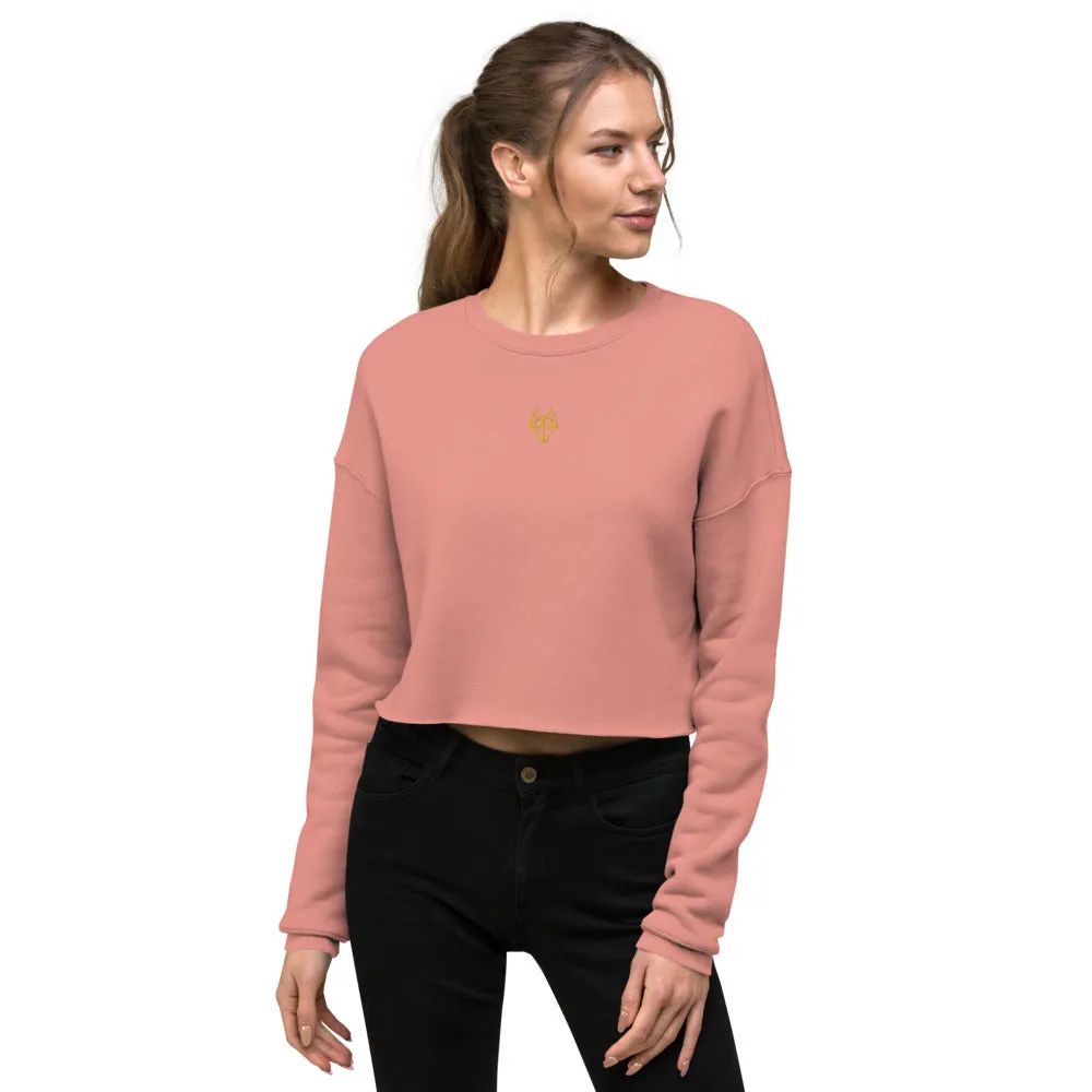 Alpha Minimalist Crop Sweatshirt