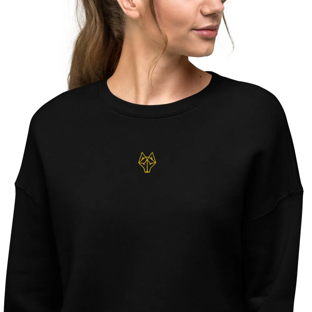Alpha Minimalist Crop Sweatshirt