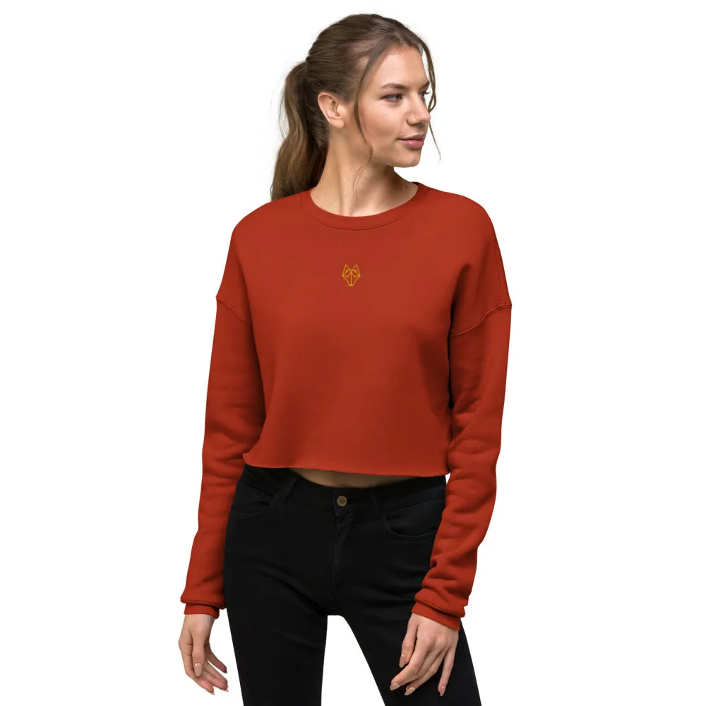 Alpha Minimalist Crop Sweatshirt