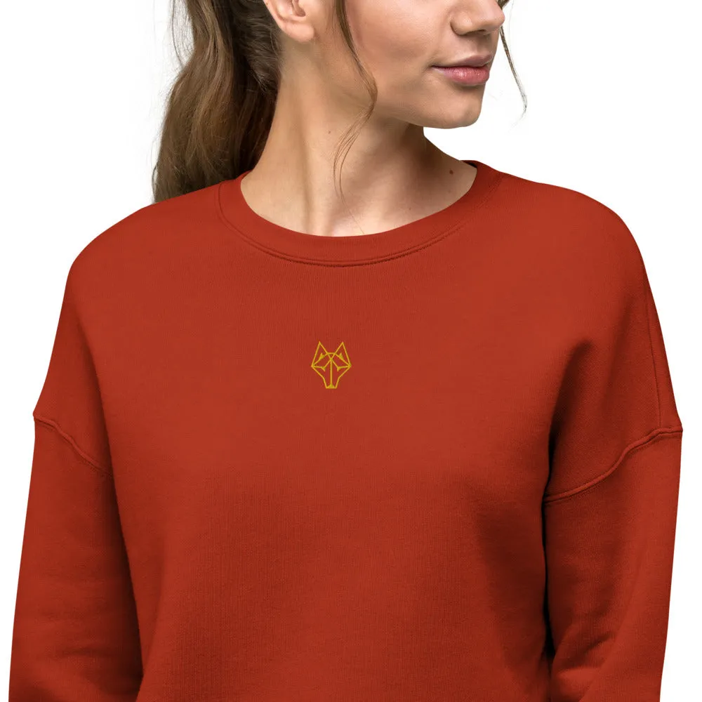 Alpha Minimalist Crop Sweatshirt