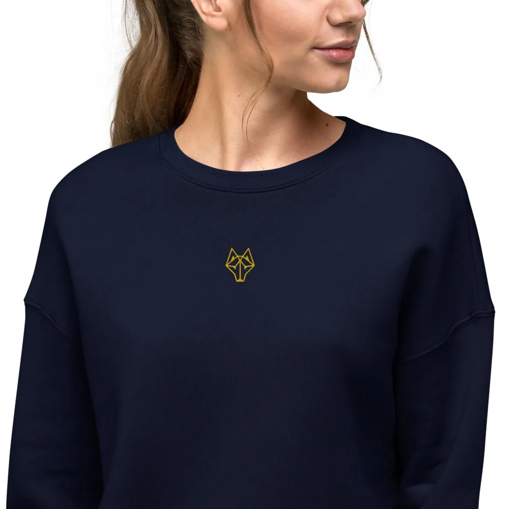 Alpha Minimalist Crop Sweatshirt