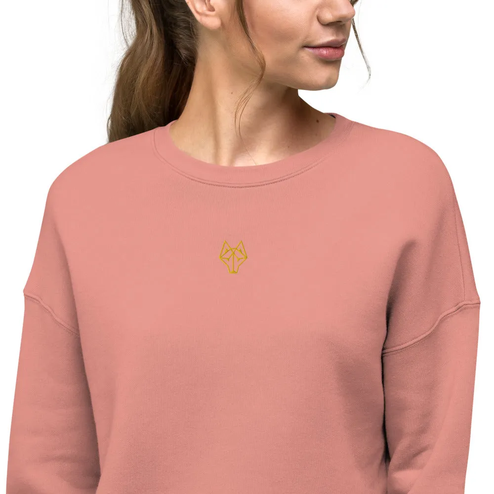 Alpha Minimalist Crop Sweatshirt