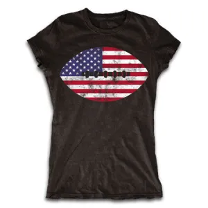 American Flag Football Shirt
