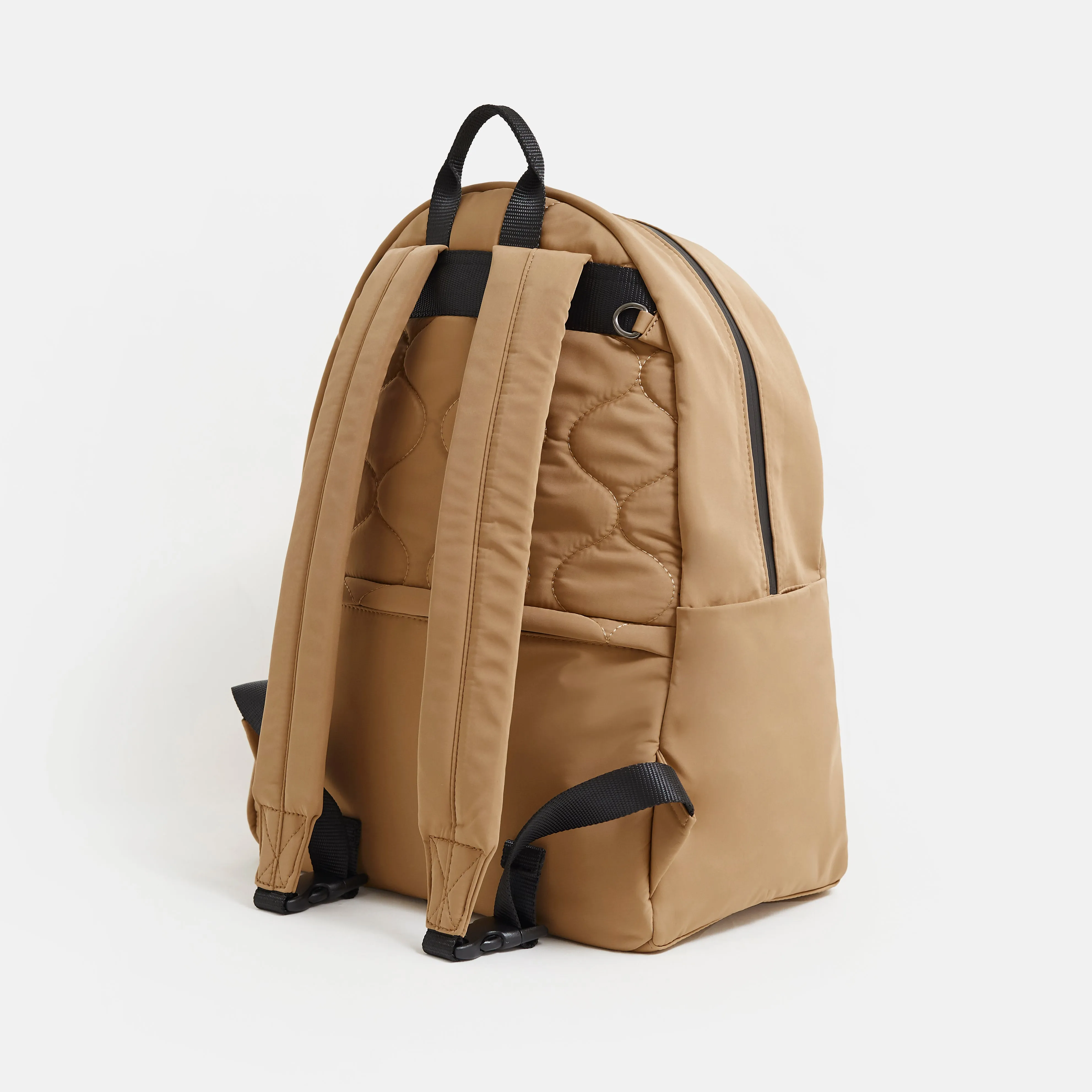 Ana Eco Baby Change Backpack   Quilted Change Mat (Camel)