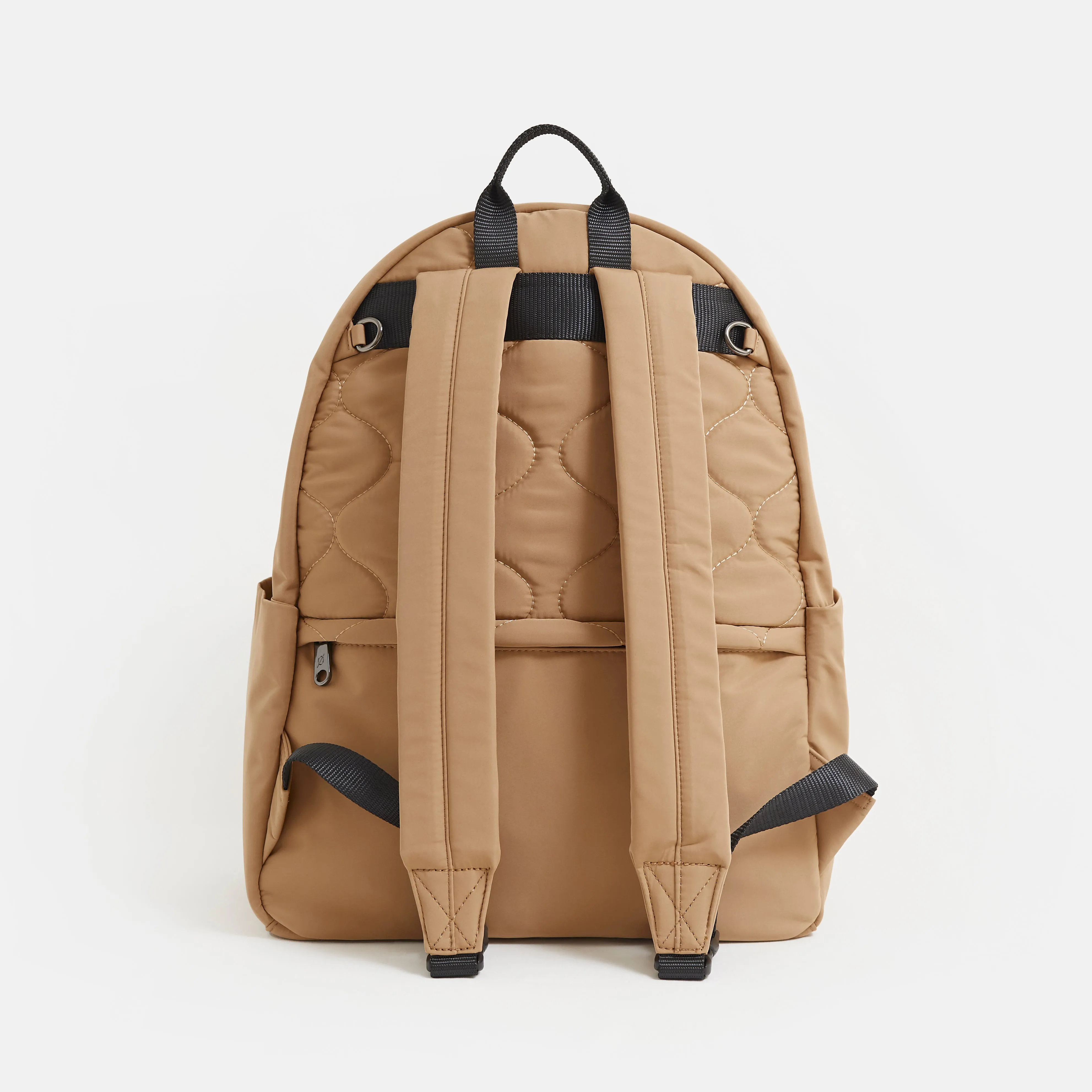 Ana Eco Baby Change Backpack   Quilted Change Mat (Camel)