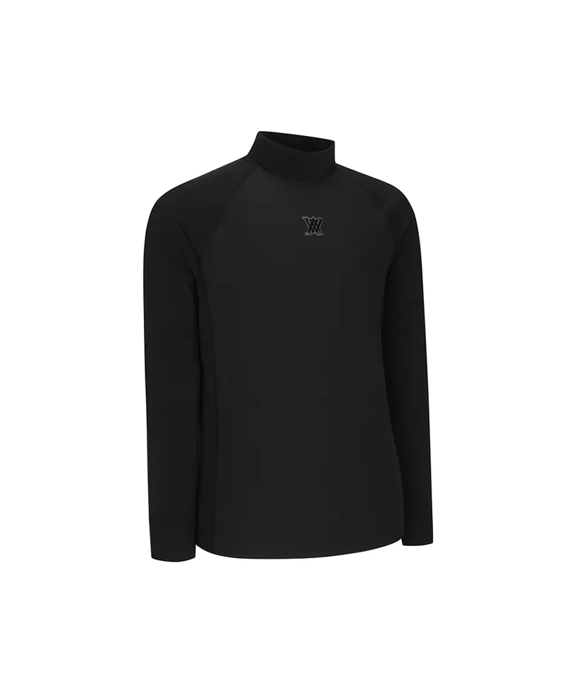 ANEW Golf Men's M Performance High Neck L/TS - Black