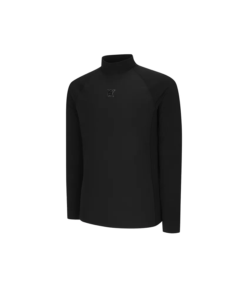 ANEW Golf Men's M Performance High Neck L/TS - Black