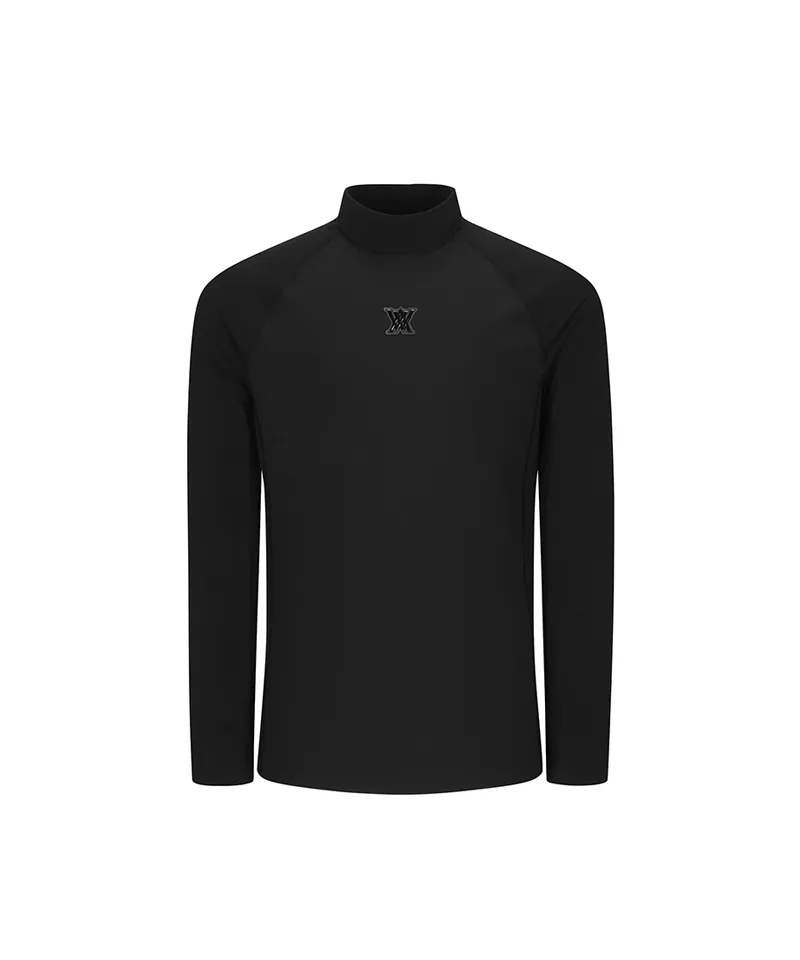 ANEW Golf Men's M Performance High Neck L/TS - Black