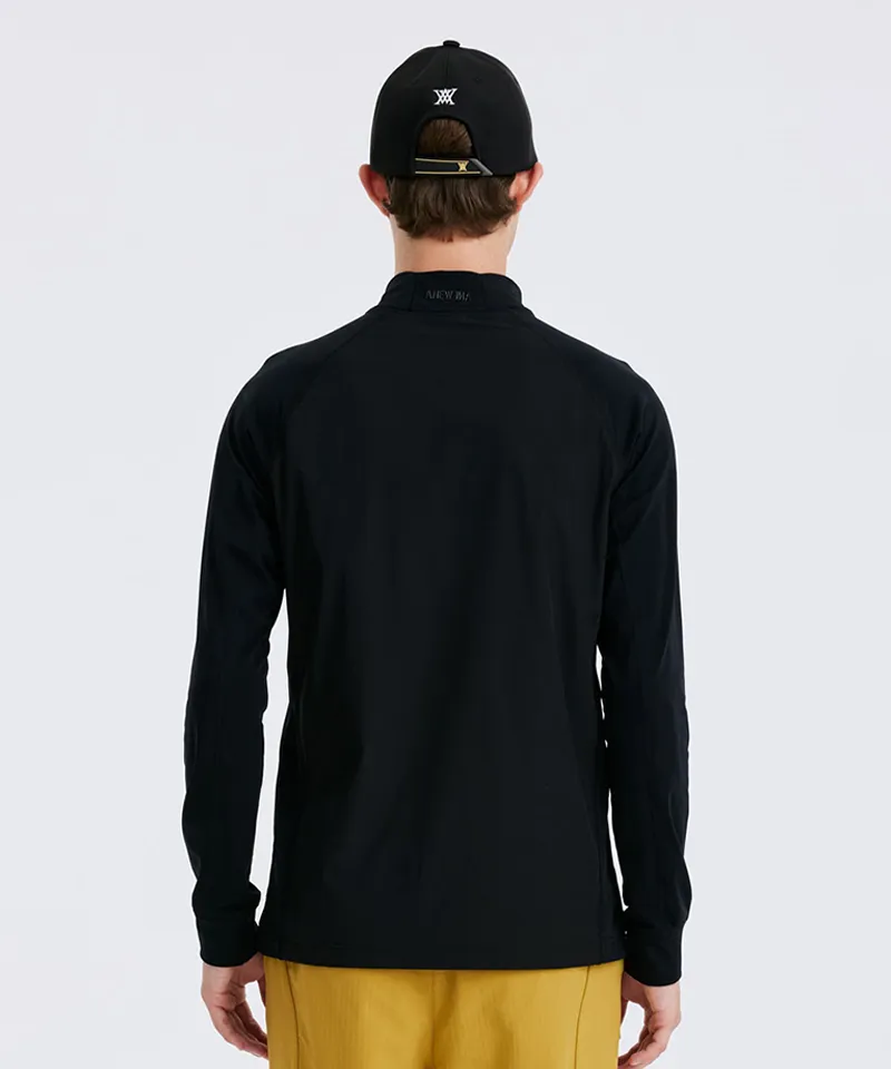 ANEW Golf Men's M Performance High Neck L/TS - Black
